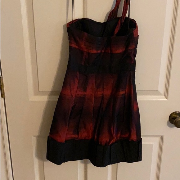 BCBG EUC ONE SHOULDER COCKTAIL DRESS - Picture 4 of 4